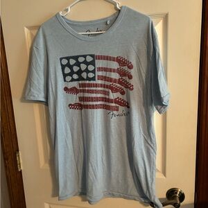 Men’s Lucky light blue short sleeve T-Shirt